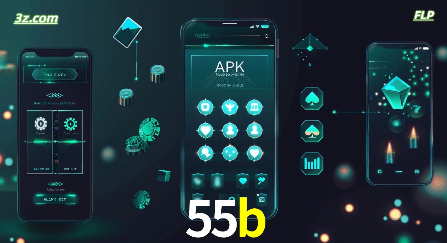 55b Brasil APK app para apostas em slots, roleta e jogos online