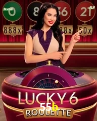 55b Lucky 6 Roulette jogo popular em cassino online no Brasil