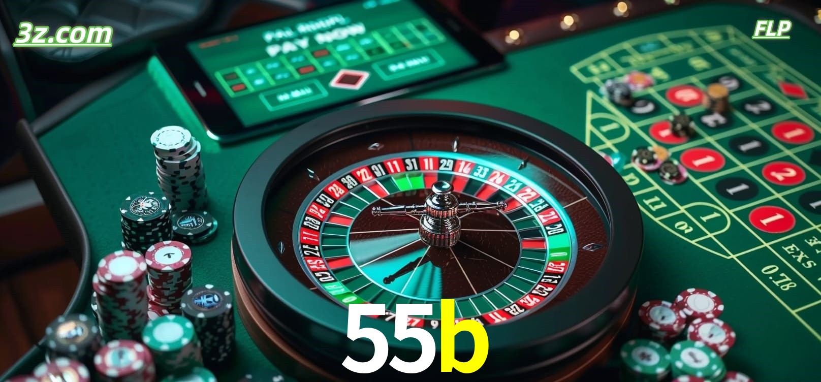Cassino online 55b com roleta ao vivo e apostas emocionantes