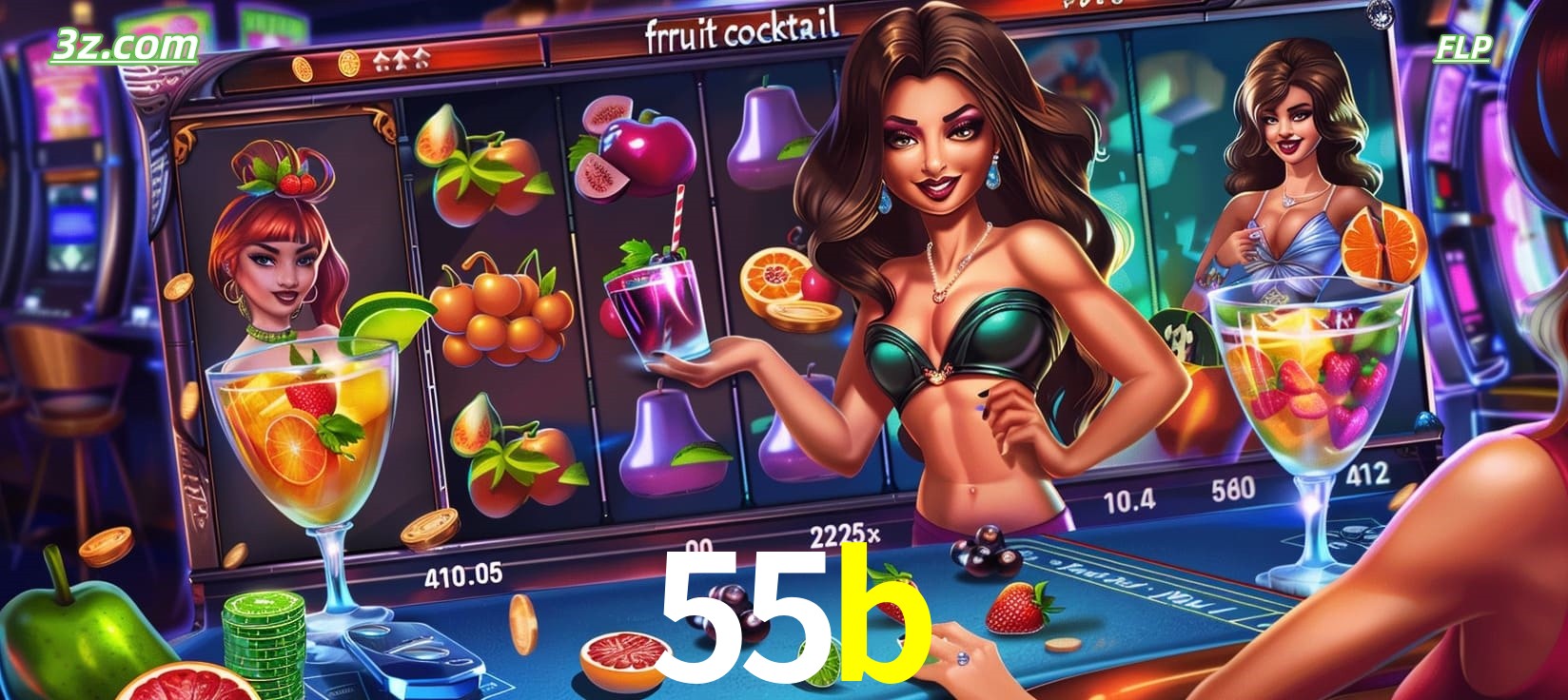 Cassino online 55b Brasil com slot Fruit Cocktail divertido