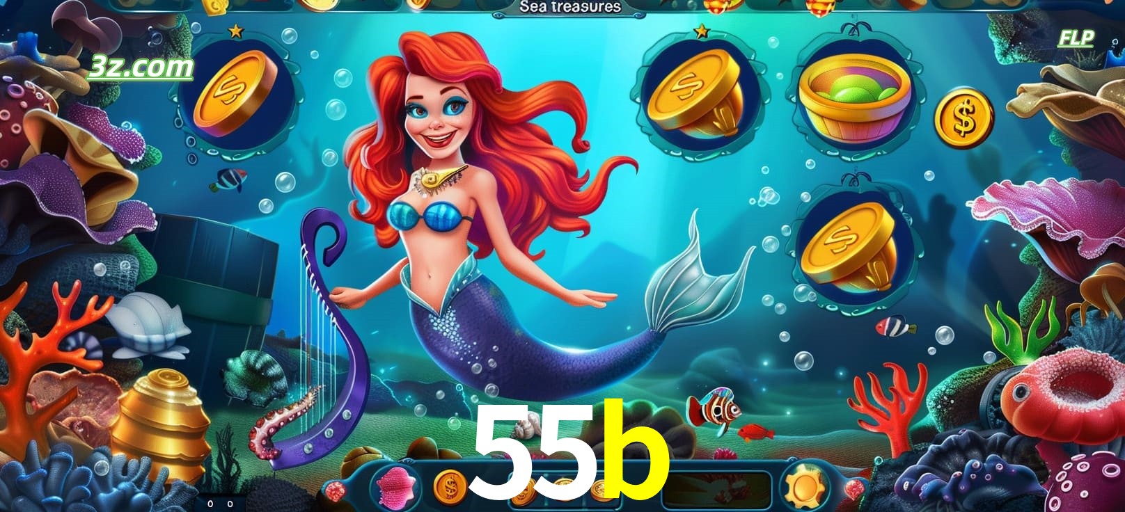 55b slots Sea Treasures cassino online com prêmios